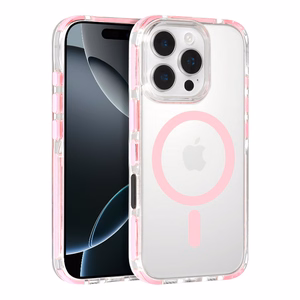 Tel Protect Strap Clear чехол для Iphone 17 Pro розовый