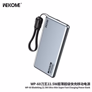 Внешний аккумулятор WK Design "WP-60" синий 5000mAh (22.5W)