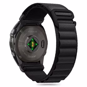 Tech-Protect Neilona Pro siksna Garmin Fenix 5 / 6 / 6 Pro / 7 / 8 (47MM) - melns