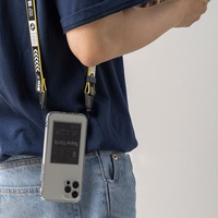 Ringke Fusion Design viedtālruņa apvalks ar TPU buferi iPhone 12 Pro Max rozā-zaļš (GNAP0028)