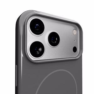 Puro Pulse iPhone 17 Pro polikarbonāta aizsargapvalks - pelēks
