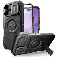 Tech-Protect Kevlar Magnētiskais viedtālruņa apvalks iPhone 17 - Melns