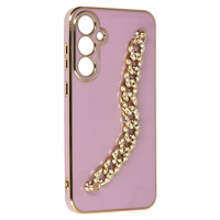 Viedtālruņa apvalks Samsung Galaxy S24 Plus dizains 4 rozā