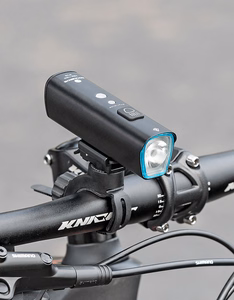 Rockbros V9M-1000 priekšējais velosipēda lukturis, 1000 lm – melns