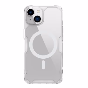 Nillkin Nature TPU Pro Magnētiskais Viedtālruņa apvalks Apple iPhone 14 Plus balts