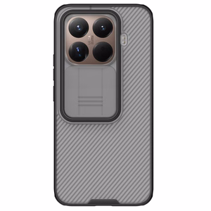 Nillkin CamShield Pro vāciņš Xiaomi 15T Pro, caurspīdīgi melns
