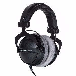 Beyerdynamic DT 770 PRO – studijas austiņas, slēgta tipa, 250 Ω, melnas (459046)