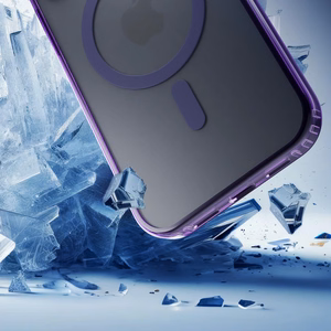 3mk Frosty MagCase viedtālruņa apvalks iPhone 17 Air – violets