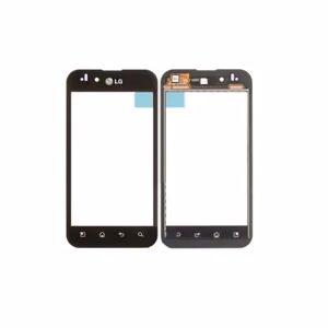 Skārienjūtīgais ekrāns saderīgs ar LG P970 Optimus melns HQ