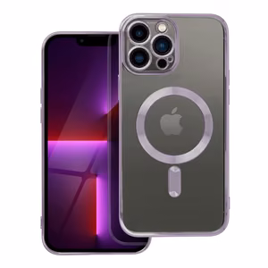 ELECTRO MAG COVER viedtālruņa apvalks saderīgs ar MagSafe iPhone 13 Pro Max tumši violets