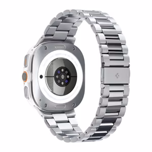 Spigen Modern Fit Band metāla siksniņa Samsung Galaxy Watch Ultra 47 mm, sudraba krāsā