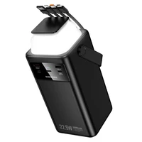 Ārējā baterija Power Bank Borofone BJ65B 22.5W 80000mAh melns