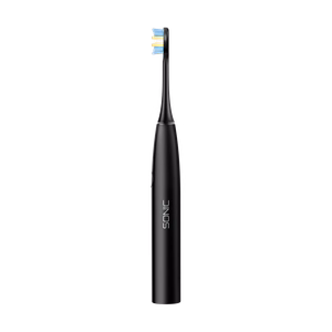 TEESA SONIC 2 skaņas zobu birste, melna, 5 režīmi, ceļojumu futrālis, USB-C