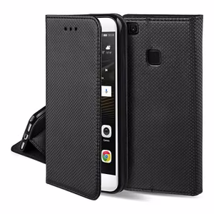 Viedtālruņa apvalks grāmatas stila SMART CASE HUAWEI P9 Lite melns