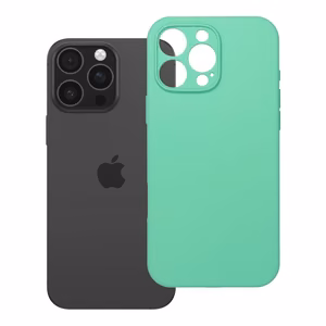 Silikona 2mm viedtālruņa apvalks IPHONE 16 Pro Max, saderīgs ar magnētisko MagSafe funkciju, piparmētru krāsā