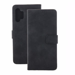 Viedais Velvet maciņš for Xiaomi Redmi 15 4G EU / 15 5G EU (171,08 x 82,05 x 8,55) melns