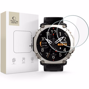 Tech-Protect Glass Fit+ 2 gab. rūdīts stikls priekš Amazfit T-Rex Ultra 2