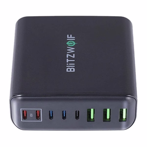 Sienas lādētājs Blitzwolf BW-S26 250W (melns)