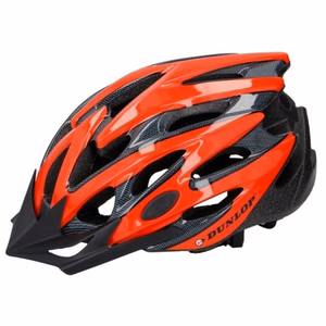 Dunlop MTB velosipēda ķivere, sarkana / melna