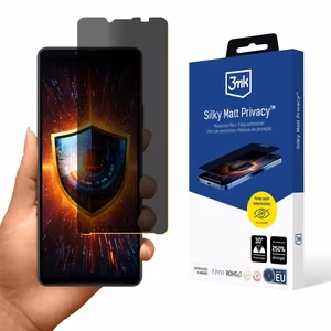 3mk Silky Matt Privacy – privātuma ekrāna aizsargs modelim Sony Xperia 10 IV