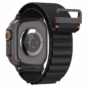SPIGEN WBF1 РЕМЕШОК APPLE WATCH 6 / 7 / 8 / 9 / 10 / SE / ULTRA 1 / 2 (44 / 45 / 46 / 49 MM) ЧЕРНЫЙ