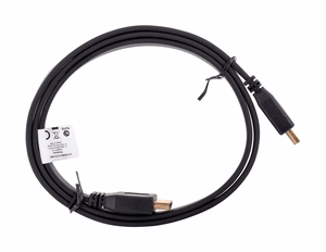 Lanberg CA-HDMI-21CU-0010-BK HDMI kabelis 1 m HDMI Type A (Standard) melns
