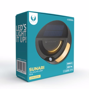 Forever Light Solar LED Lampa SUNARI FLS-13 32*SMD PIR 6W 300lm 3000K 1200mAh Li-ion