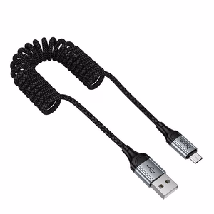 Kabelis USB A uz Micro USB Hoco 2,4A 1,5 m X121 melns