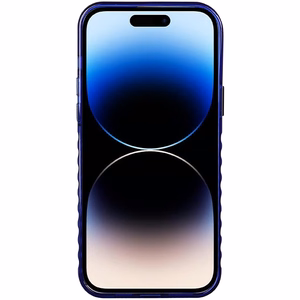 Viedtālruņa apvalks Audi IML Big Logo MagSafe iPhone 14 Pro - zils