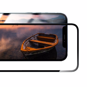 Forcell elastīgais nano stikls 5D iPhone 13/13 Pro/14/16e melns
