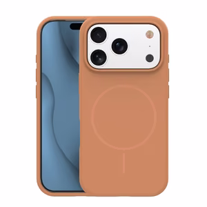 Silicone Thin Mag maciņš iPhone 15 6,1" karameļu