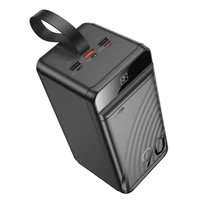 Ārējā baterija Power Bank Hoco J123D 22.5W+PD20W 90000mAh melna