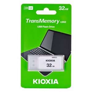 Kioxia TransMemory U202 USB flash drive 32 GB USB Type-A 2.0 white