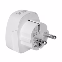 SAVIO AP-01 Travel Adapter, US socket – EU plug