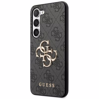 Guess GUHCS23S4GMGGR S23 S911 pelēks/pelēks cietais apvalks 4G Big Metal Logo