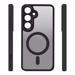 Etteri Matēts Mag maciņš for Samsung Galaxy S25 melns