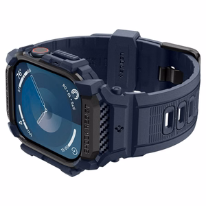 Maciņš SPIGEN RUGGED ARMOR ”PRO” APPLE WATCH 10 (46 MM) tumši zils
