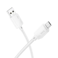 Kabelis USB A uz Micro USB Hoco 2,4A 1 m X113 balts