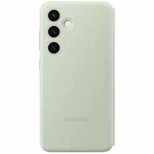Samsung Smart View Wallet viedtālruņa apvalks Samsung Galaxy S24 Plus gaiši zaļš