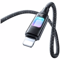 Kabelis USAMS TC Series SJ749 30W USB-C uz Lightning 1,2 m tumšs