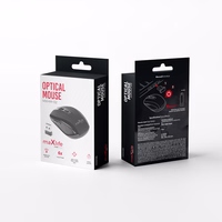 Maxlife Home Office MXHM-02 bezvadu optiskā pele 800/1000/1600 DPI melna
