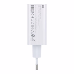 XIAOMI oriģinālais lādētājs USB A QC3.0 3A 120W MDY-14-EE balts bulk