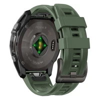 Tech-Protect silikona siksniņa Garmin Fenix 5S / 5S PLUS / 6S / 6S Pro / 7S / 8 (43MM) - zaļš
