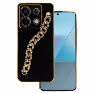 Viedtālruņa apvalks Xiaomi Redmi Note 13 5G dizains 4 melns