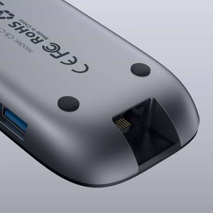 AUKEY CB-C71 saskarnes sadalītājs 5000 Mbit/s melns