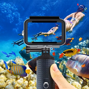 Tech-Protect GA200 ūdensizturīgs viedtālruņa apvalks GoPro Hero 9 / 10 / 11 / 12 - caurspīdīgs