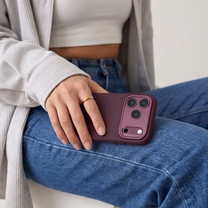 Tech-Protect Uniq MagSafe CC maciņš iPhone 18 Pro / 17 Pro, bordo