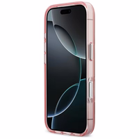 Karl Lagerfeld Karl & Choupette Back MagSafe Maciņš for iPhone 17 Pro - rozā