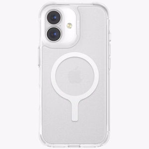 Uniq LifePro Xtreme Magnētiskais uzlādes viedtālruņa apvalks iPhone 17 - Caurspīdīgs-Mirdzošs