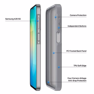 DUX DUCIS case YIND for SAMSUNG A26 5G grey